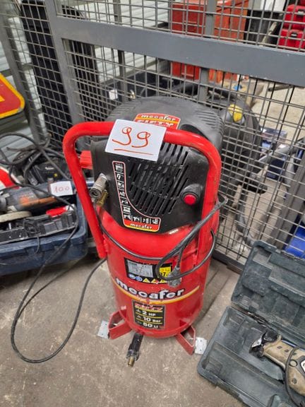 1 compresseur MECAFER 50L 10 bars