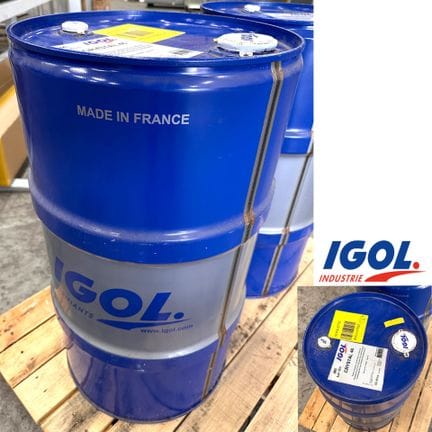 1 BIDON NEUF DE 60 LITRES D'HUILE MINÉRALE À HAUTE VISCOSITÉ ET BAS POINT D'ÉCOULEMENT POUR MOUVEMENTS ET TRANSMISSION D