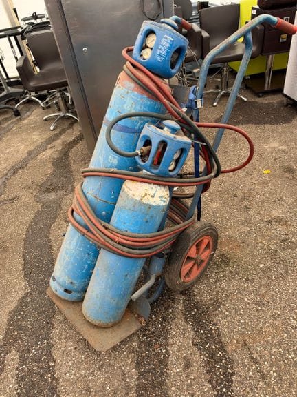 Chalumeau sur chariot