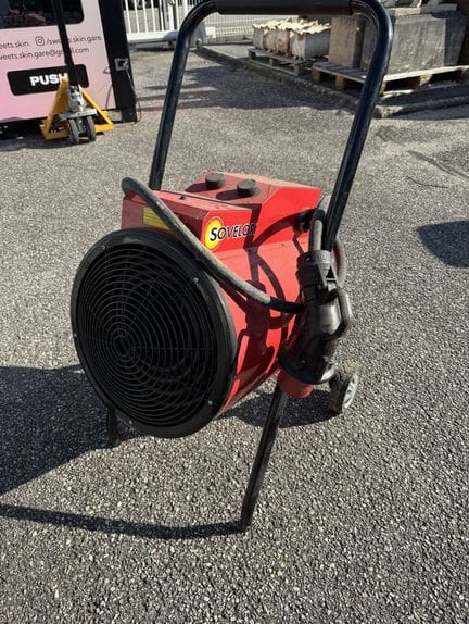 Chauffage de chantier de marque SOVELOR modèle : C31, 380V