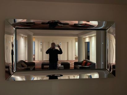 1 rectangular mirror - Length: 1.95 cm