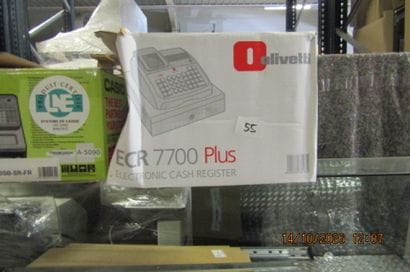 1 caisse OLIVETTI ECR7700 Plus.