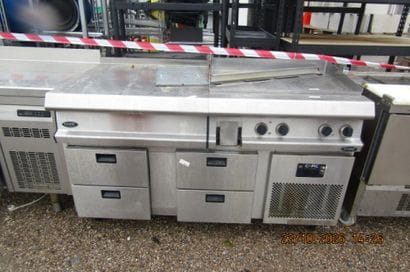 1 plancha 4 feux