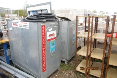 2 cuves fuel 1 000 litres double paroi C...