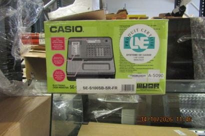 1 caisse enregistreuse CASIO SE5100.