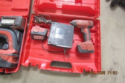 1 visseuse à choc HILTI, modèle SF 144 avec...