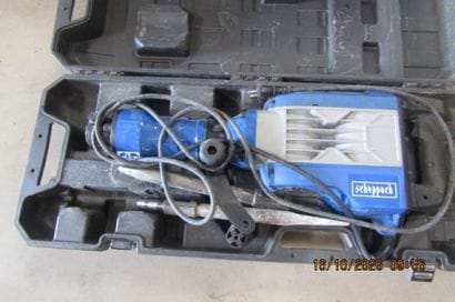 1 marteau piqueur électrique SCHEPPACH sans...