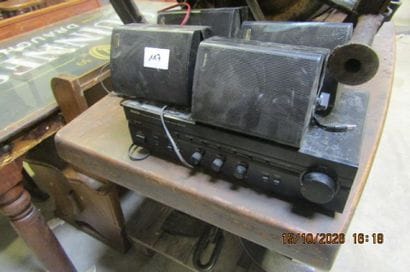 1 matériel de sonorisation DENON avec ampli...