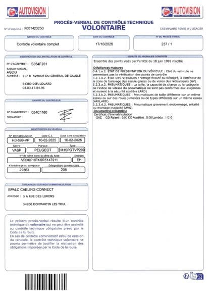 VASP PEUGEOT 208 BUSINESS HYBRIDE 1.2 100CH...