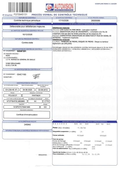 PEUGEOT PARTNER VAN 
Body Style: VAN
Vehicle...