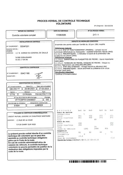 CTTE CITROEN JUMPER STEEL BODY 35 L1H1 BLUEHDI...