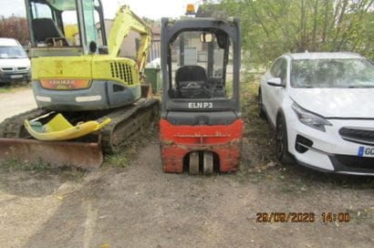 1 FENWICK ELNP3 electric forklift equipped...