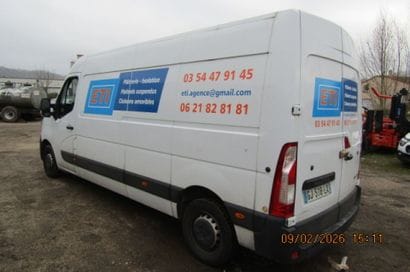CTTE RENAULT MASTER F3500 L3H2 BLUE DCI135...