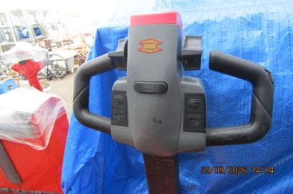 Electric pallet jack is broken; charging...